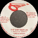 Sonic Sounds - Uk Wailing Souls They Dont Know Jah - i Sticky Say X Oldies Classic 7" rv-7p-16864